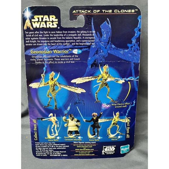 2002 Star Wars Attack Of The Clones Geonosian Warrior 1st Release. - Picture 3 of 4